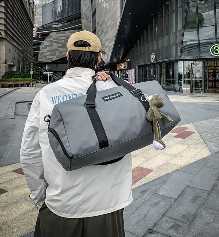 Dry and wet separation sports fitness yoga bag short-distance travel bag male large-capacity hand luggage bag female light
Dry and wet separation sports fitness yoga bag short-distance travel bag male large-capacity hand luggage bag female light