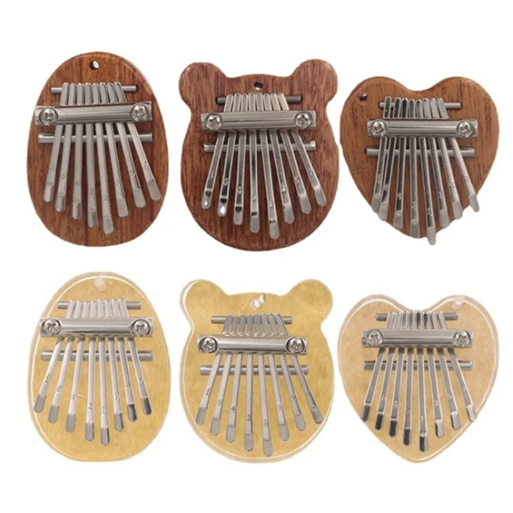 Wood Transparent Mini 8 Key Kalimba Thumb Piano Finger Keyboard Musical Toy Gift Wooden/Acrylic 8-tone Kalimba With Lanyard
Wood Transparent Mini 8 Key Kalimba Thumb Piano Finger Keyboard Musical Toy Gift Wooden/Acrylic 8-tone Kalimba With Lanyard