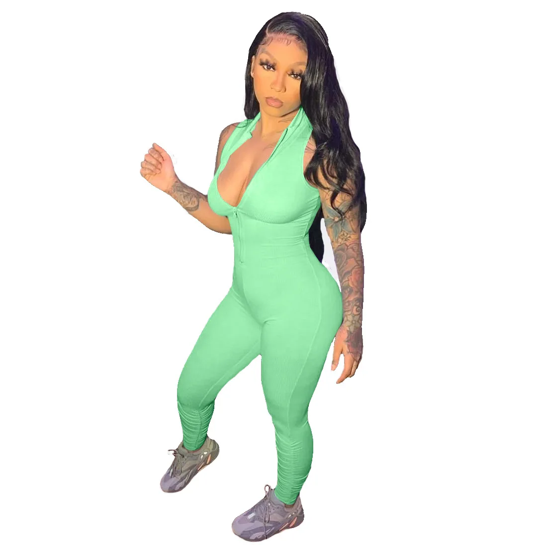 Zoctuo Solid Jumpsuits For Women Knitted Zipper Up Sexy Jumpsuit Women Fashion Stacked Jumpsuit One Piece Romper Playsuit
Zoctuo Solid Jumpsuits For Women Knitted Zipper Up Sexy Jumpsuit Women Fashion Stacked Jumpsuit One Piece Romper Playsuit