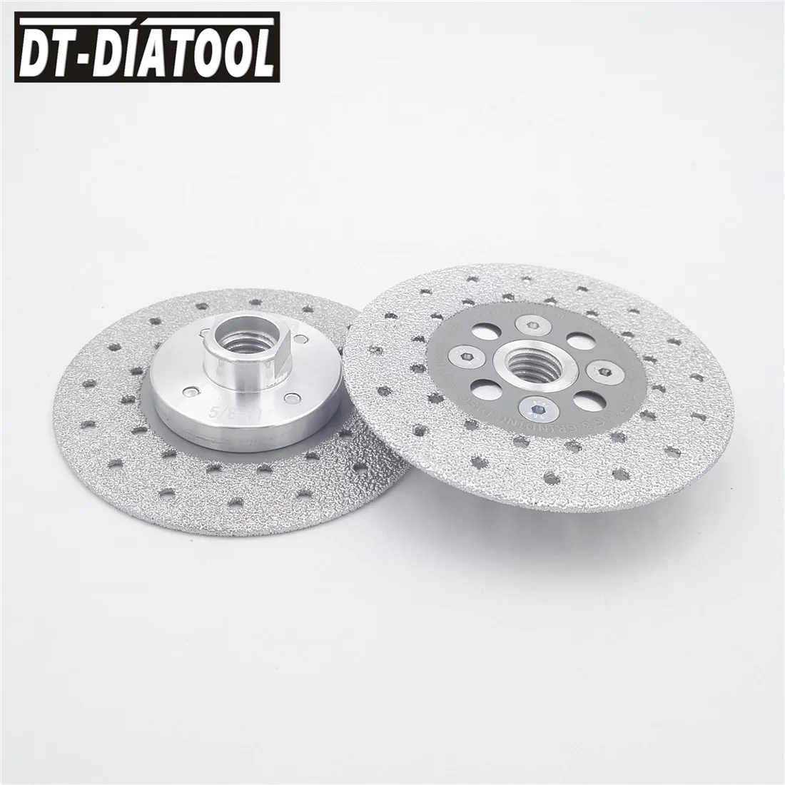 DT-DIATOOL 2 шт. 100 мм/4 "с двухсторонним покрытием алмазный шлифовальный режущий диск