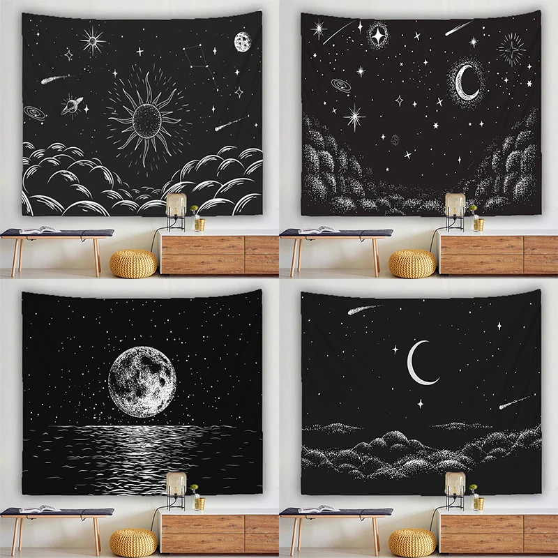 3D психоделический черный и белый солнце гобелен с Луной настенная Подвеска для спальни гостиной зала настенная живопись гобелен
3D психоделический черный и белый солнце гобелен с Луной настенная Подвеска для спальни гостиной зала настенная живопись гобелен