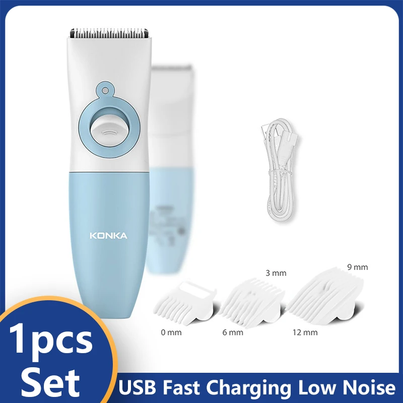 Hair Clipper Electric Clippers Children Hair Cutter USB Fast Charging Low Noise Two Speed Ceramic Cutter Hair Trimmer
Hair Clipper Electric Clippers Children Hair Cutter USB Fast Charging Low Noise Two Speed Ceramic Cutter Hair Trimmer