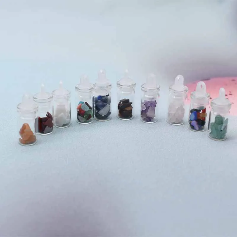 Mix Colors Crushed Stone Bottle Resin Charms Pendants for Handmade Bracelets Necklace Earring Key Chain DIY Jewelry
Mix Colors Crushed Stone Bottle Resin Charms Pendants for Handmade Bracelets Necklace Earring Key Chain DIY Jewelry