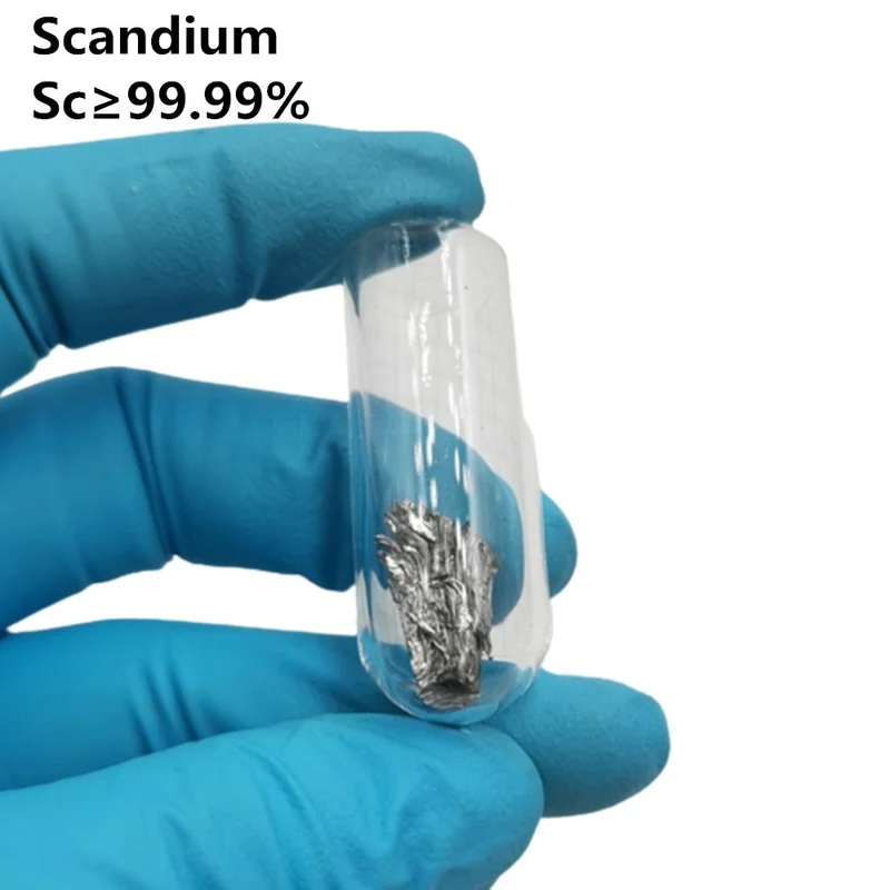 1 Gram Scandium Sc 4N High Purity Beautiful Shiny Distilled Crystals Glass Sealed
1 Gram Scandium Sc 4N High Purity Beautiful Shiny Distilled Crystals Glass Sealed