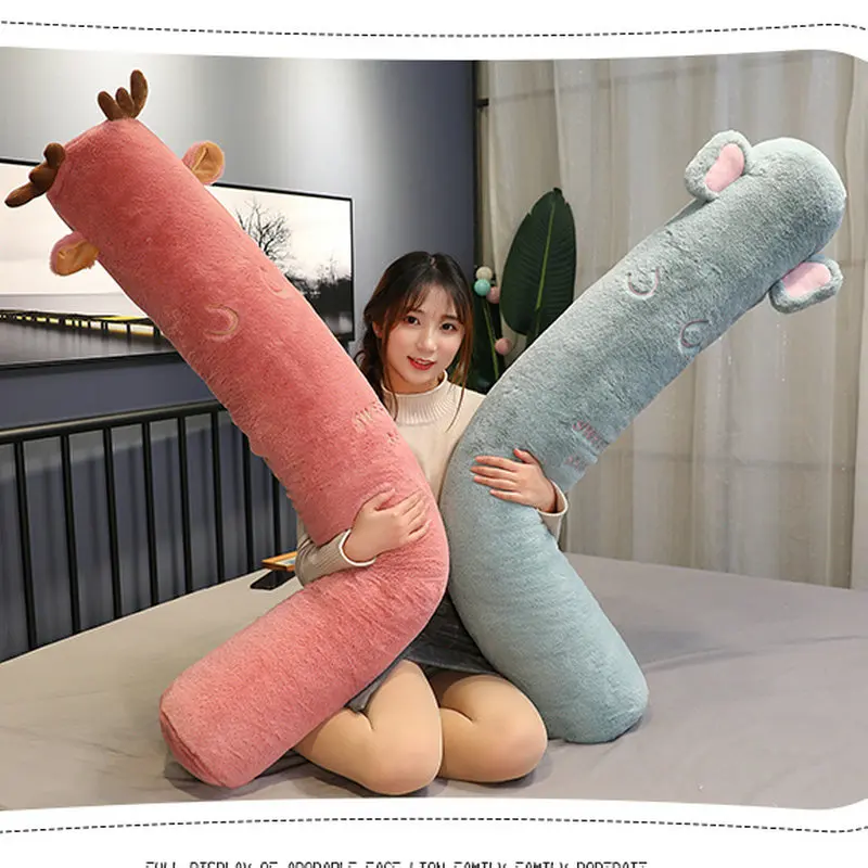 New Arrive 100-140CM Cartoon Animals Long Cushion Elephant Cat Stuffed Plush Toys Bedroom Sleeping Pillow Gifts
New Arrive 100-140CM Cartoon Animals Long Cushion Elephant Cat Stuffed Plush Toys Bedroom Sleeping Pillow Gifts
