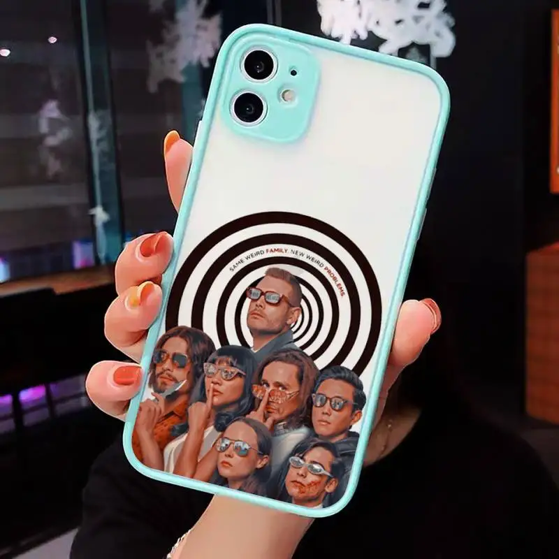 Fundas Umbrella Academy Phone Case Clear Funda matte transparent For blue iPhone 7 8 x xs xr 11 12 pro plus max mini
Fundas Umbrella Academy Phone Case Clear Funda matte transparent For blue iPhone 7 8 x xs xr 11 12 pro plus max mini