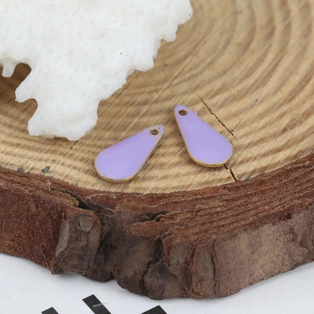 Doreen Box Fashion Copper Enamelled Sequins Charms Brass Colorful Grass Drop-Shaped Pendants DIY Jewelry 12mm x 5mm, 10 PCs
Doreen Box Fashion Copper Enamelled Sequins Charms Brass Colorful Grass Drop-Shaped Pendants DIY Jewelry 12mm x 5mm, 10 PCs