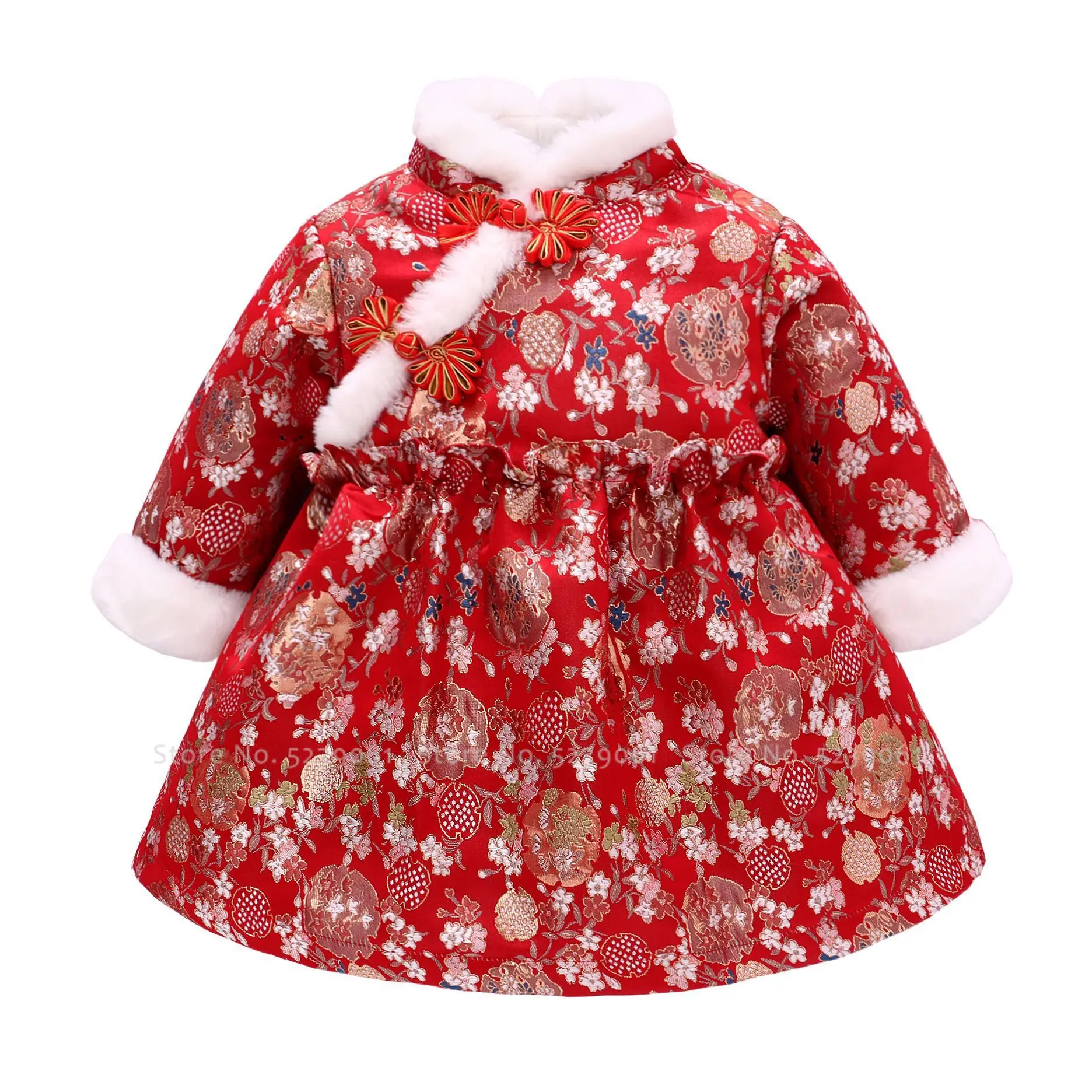 Children Oriental Clothing Tang Suit Hanfu Cheongsam Baby New Year Outfits Fashion Traditional Chinese Style Girls Qipao Dress
Children Oriental Clothing Tang Suit Hanfu Cheongsam Baby New Year Outfits Fashion Traditional Chinese Style Girls Qipao Dress