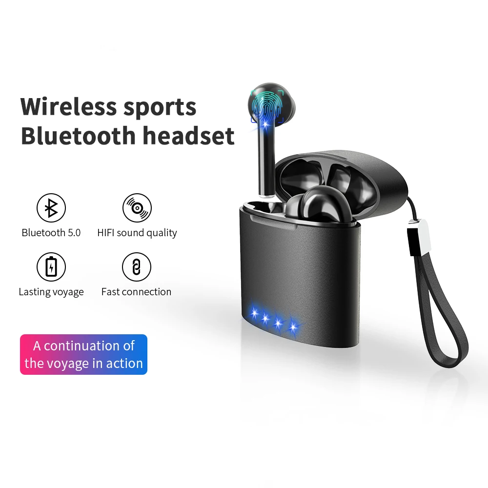TANOLD Wireless Bluetooth Earphones TWS 5.0 Stereo Noise Cancel Fashion Design Cancel Touch Control Waterproof Charging Box M16
TANOLD Wireless Bluetooth Earphones TWS 5.0 Stereo Noise Cancel Fashion Design Cancel Touch Control Waterproof Charging Box M16