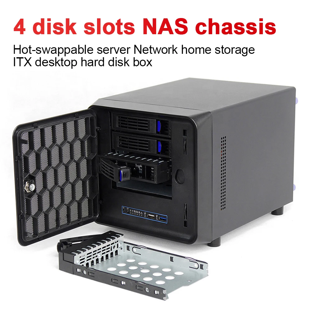 Корпус 4-отсека NAS, популярный антиэлектромагнитный чехол для игрового компьютера с сетевым хранилищем EMI для домашнего сервера
Корпус 4-отсека NAS, популярный антиэлектромагнитный чехол для игрового компьютера с сетевым хранилищем EMI для домашнего сервера