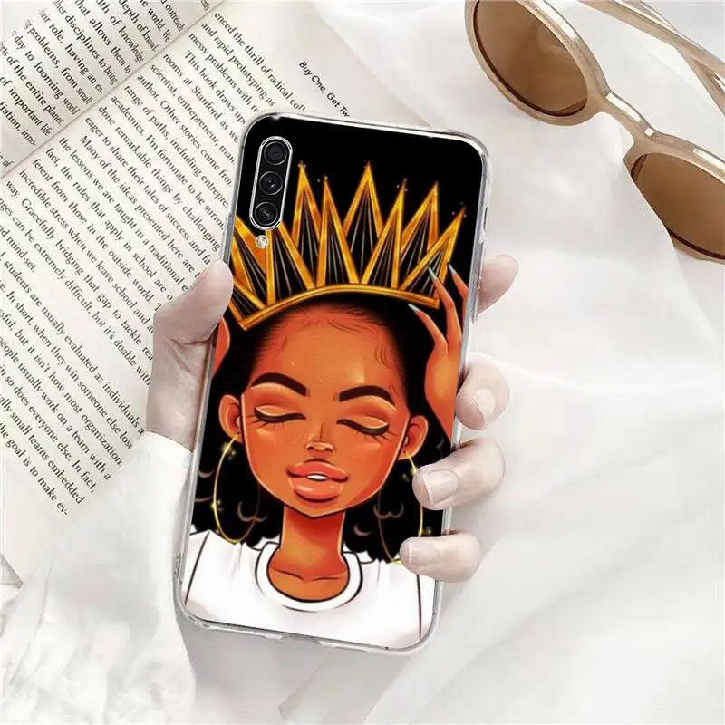 Fashion Black Girls Phone Cases Transparent for Samsung A71 S9 10 20 HUAWEI p30 40 honor 10i 8x xiaomi note 8 Pro 10t 11
Fashion Black Girls Phone Cases Transparent for Samsung A71 S9 10 20 HUAWEI p30 40 honor 10i 8x xiaomi note 8 Pro 10t 11
