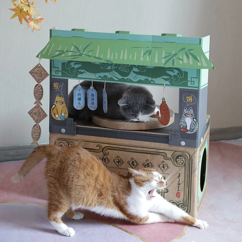 Cat Scratchers For Indoor Cats Large Cat Toys Scratching Nest One rascador gato Scrap Corrugated Vertical Mill Claw Wear 
Cat Scratchers For Indoor Cats Large Cat Toys Scratching Nest One rascador gato Scrap Corrugated Vertical Mill Claw Wear