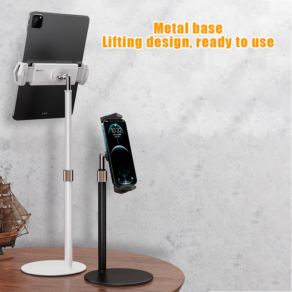 Universal Adjustable Desktop Phone Holder For iPhone Samsung Xiaomi Mobile Phone Stand For iPad Tablet Desk Holder
Universal Adjustable Desktop Phone Holder For iPhone Samsung Xiaomi Mobile Phone Stand For iPad Tablet Desk Holder