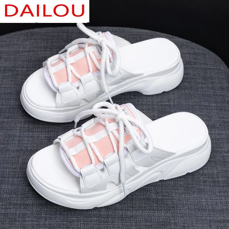 Sandals Women 2021 Summer New Fashion Single Shoes Beach Thick-soled Sandals Slippers Women Open-toed Shoes Color Matching PU
Sandals Women 2021 Summer New Fashion Single Shoes Beach Thick-soled Sandals Slippers Women Open-toed Shoes Color Matching PU