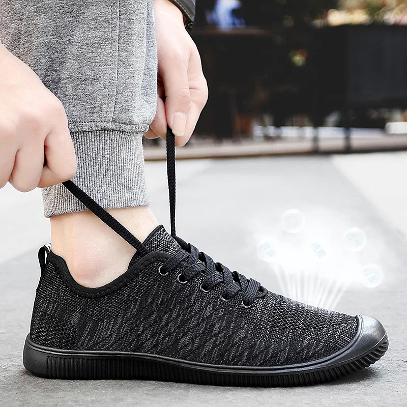 Кроссовки мужские сетчатые на шнуровке, легкие дышащие кеды, Вулканизированная подошва, модная повседневная прогулочная обувь
Кроссовки мужские сетчатые на шнуровке, легкие дышащие кеды, Вулканизированная подошва, модная повседневная прогулочная обувь