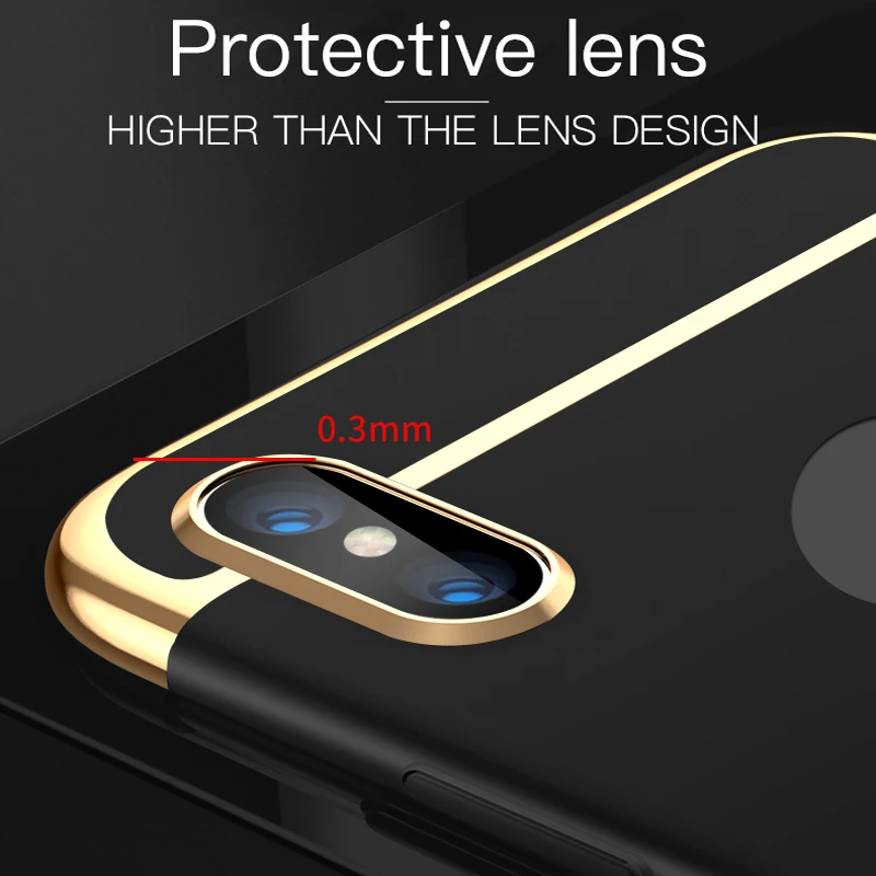 Luxury Plating Shockproof Phone Case For iphone X Xr Xs 11 Pro Max PC Matte Hard Cover For iphone 6 6s 7 8 Plus Case Capa
Luxury Plating Shockproof Phone Case For iphone X Xr Xs 11 Pro Max PC Matte Hard Cover For iphone 6 6s 7 8 Plus Case Capa