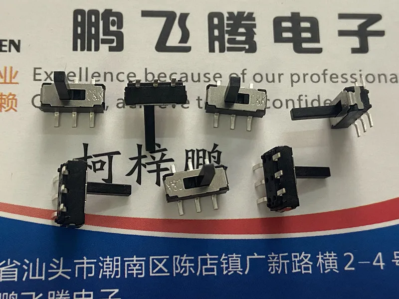 Original new 100% JS0010 SMD toggle switch 6pin 2 gear double row sliding power switch vertical long handle
Original new 100% JS0010 SMD toggle switch 6pin 2 gear double row sliding power switch vertical long handle