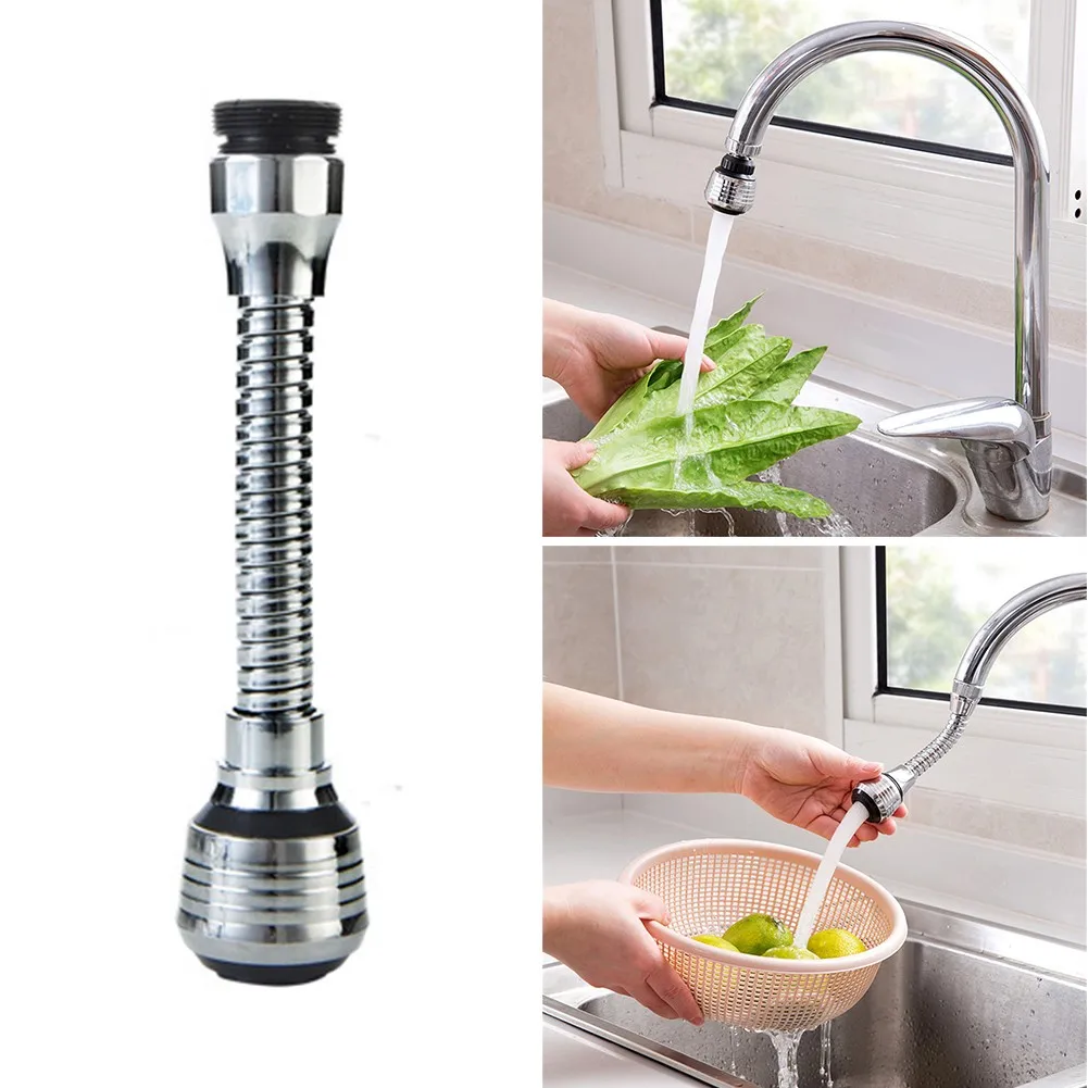 Flexible Bathroom Water Faucet Head 360° Rotation Extender Replacement Sprayer Shower Kitchen Sink Tap Two Water Outlet Modes
Flexible Bathroom Water Faucet Head 360° Rotation Extender Replacement Sprayer Shower Kitchen Sink Tap Two Water Outlet Modes