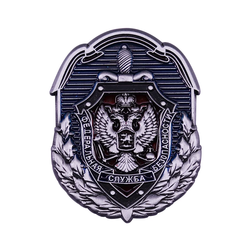 Медный эмалированный значок FSB СССР
Медный эмалированный значок FSB СССР