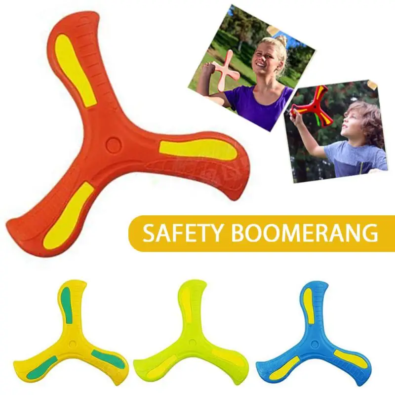 

1Pcs Scimitar Boomerang Children's Toy Puzzle Decompression Outdoor Products Toy Sports Fun Game Gifts For Kids Children Gift