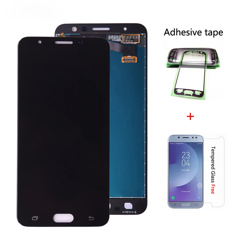 Оригинальный IPS HD ЖК дисплей 5 дюйма для SAMSUNG Galaxy J7 Prime G610 G610F сенсорный экран с