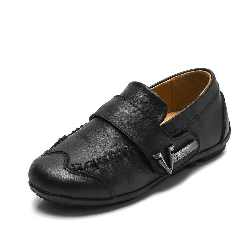 2020 New Genuine Leather Kids Shoes For Boys Dress Fashion Children Loafers Big Peas Shoes Student School Style Leather Shoes 
2020 New Genuine Leather Kids Shoes For Boys Dress Fashion Children Loafers Big Peas Shoes Student School Style Leather Shoes