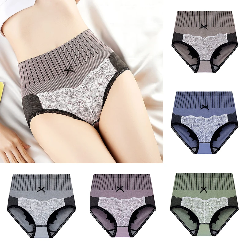 Female Underwear Seamless Lace Briefs Thongs Women Briefs Underpants Breathable Sexy Pantys High Waist Abdomen Body Graphene
Female Underwear Seamless Lace Briefs Thongs Women Briefs Underpants Breathable Sexy Pantys High Waist Abdomen Body Graphene