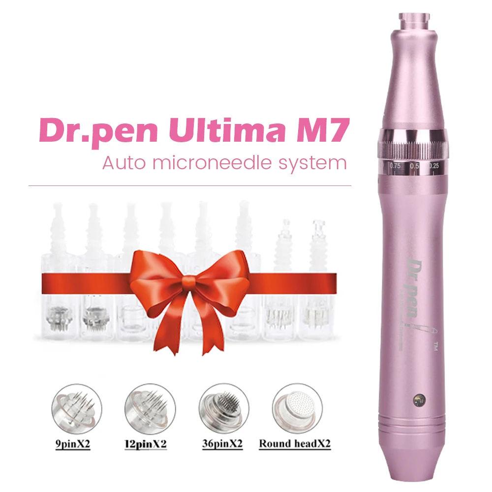 Dr Pen M7-C Проводная профессиональная Дерма-ручка, 8 игл, электрический набор для ухода за кожей, микроиглы, терапевтическая система, высококаче...
Dr Pen M7-C Проводная профессиональная Дерма-ручка, 8 игл, электрический набор для ухода за кожей, микроиглы, терапевтическая система, высококаче...