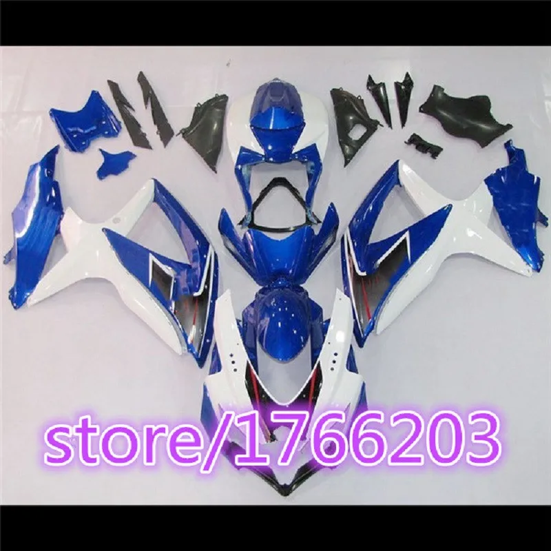 Hot sales For GSXR600/750 K8 2008 2009 2010 08 09 ABS Fairing Kits GSXR600 750 08 09 10 Blue White Black Fairing
Hot sales For GSXR600/750 K8 2008 2009 2010 08 09 ABS Fairing Kits GSXR600 750 08 09 10 Blue White Black Fairing