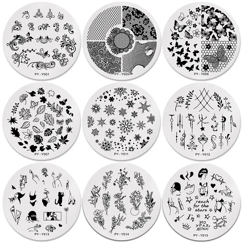 Трафареты для стемпинга ногтей PICT YOU, пластины из нержавеющей стали для художественный штамп с изображением для ногтей, шаблоны с узором цве...
Трафареты для стемпинга ногтей PICT YOU, пластины из нержавеющей стали для художественный штамп с изображением для ногтей, шаблоны с узором цве...