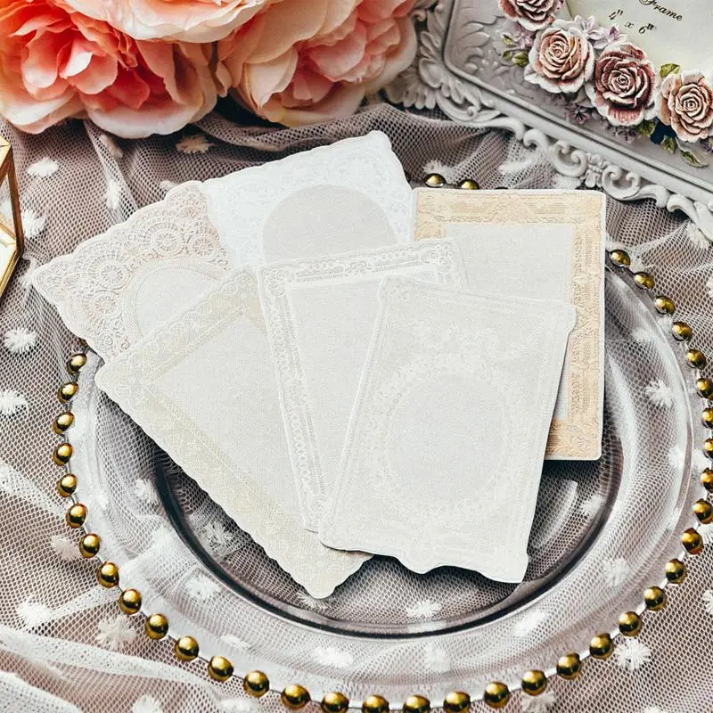 6Pcs/Set Vintage Rectangel Lace Paper Frame Sticker DIY Craft Scrapbooking Album Junk Journal Planner Decorative Stickers
6Pcs/Set Vintage Rectangel Lace Paper Frame Sticker DIY Craft Scrapbooking Album Junk Journal Planner Decorative Stickers