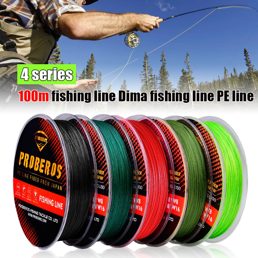 Fishing Line 4 Braided 6LB-100LB Lake seaFloating Line Abrasion Resistant Smooth Casting PE Fishing Line Fishing Accessories
Fishing Line 4 Braided 6LB-100LB Lake seaFloating Line Abrasion Resistant Smooth Casting PE Fishing Line Fishing Accessories
