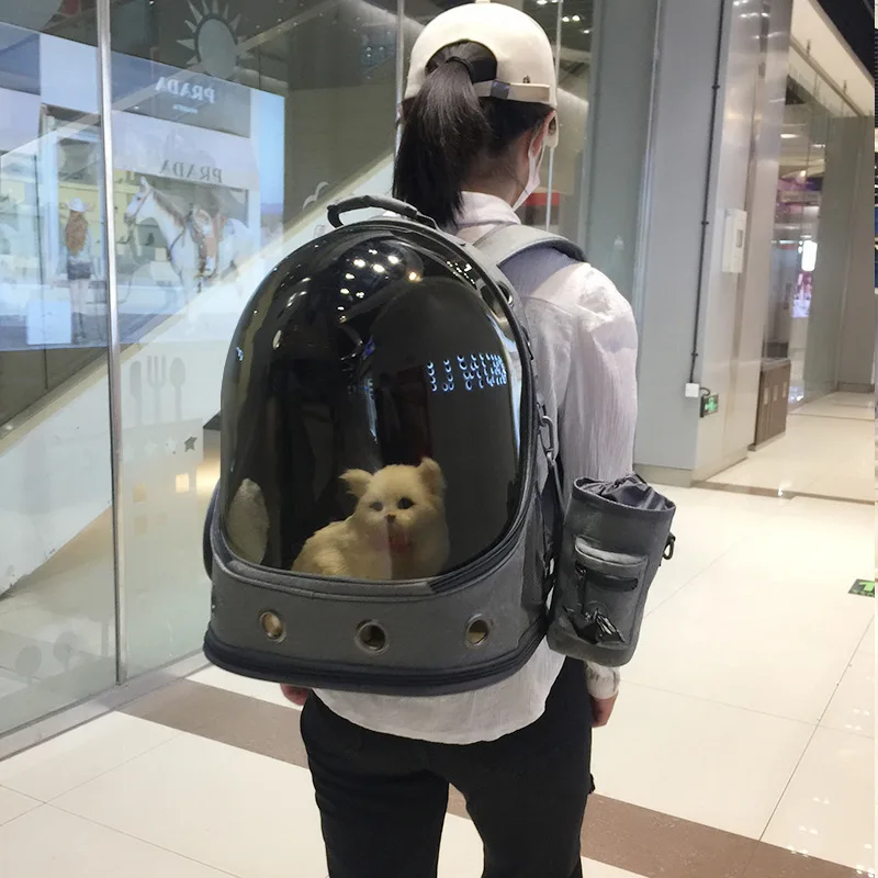 Large-capacity Pet Backpack High-quality Oxford Cloth Space Capsule For Kitten Cattie Doggie Outdoor Puppy Pet Breathable Travel
Large-capacity Pet Backpack High-quality Oxford Cloth Space Capsule For Kitten Cattie Doggie Outdoor Puppy Pet Breathable Travel