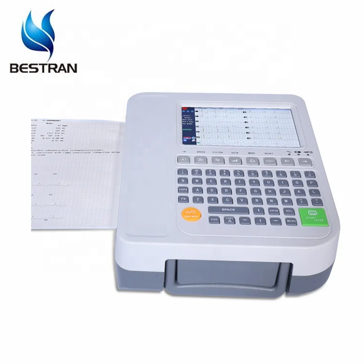 BT-ECG12 handheld medical 12 channel portable ecg digital machine price
BT-ECG12 handheld medical 12 channel portable ecg digital machine price