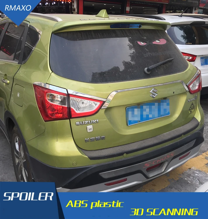 Спойлер для Suzuki S-Cross задний спойлер из АБС-пластика 2015-2017 | Автомобили и мотоциклы