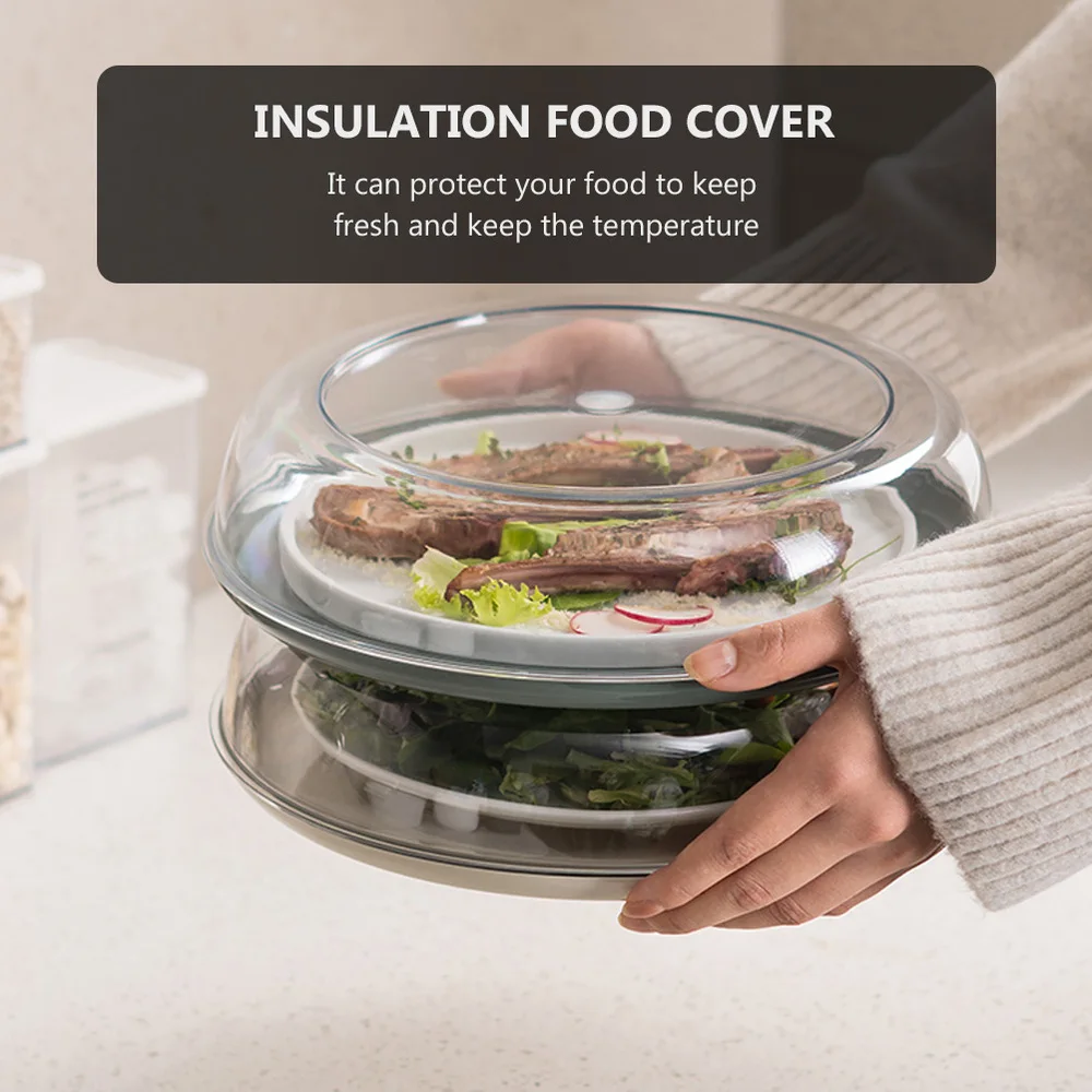 1pc Stackable Dish Cover Kitchen Food Heat Preservation Cover Cover
1pc Stackable Dish Cover Kitchen Food Heat Preservation Cover Cover