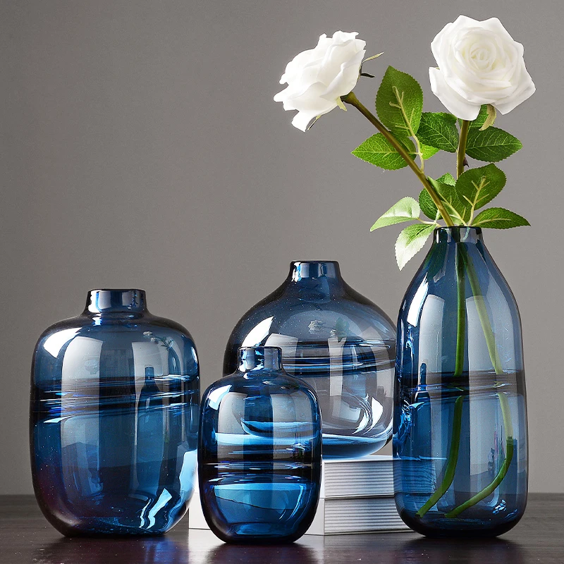 Modern simple Transparent color glass vase small-necked dried flower hydroponic containers large vases scandinavian home decor
Modern simple Transparent color glass vase small-necked dried flower hydroponic containers large vases scandinavian home decor