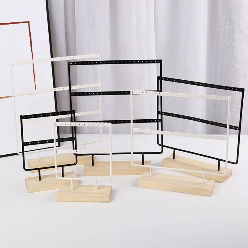 24/44/66 Holes Gaten Base Metalen Oorbellen Presenteren Rack 1PC Earring Studs Pendant Display Oorstekers Hanger Wooden
24/44/66 Holes Gaten Base Metalen Oorbellen Presenteren Rack 1PC Earring Studs Pendant Display Oorstekers Hanger Wooden