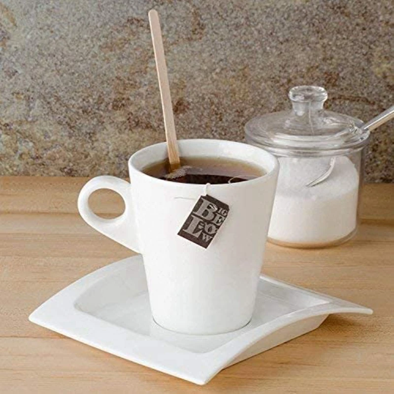 Individually Wrapped Wood Coffee Stir Sticks 7.5Inch- 500 Pack Round End,Eco Friendly Stirrers for Drinks,Natural Wood
Individually Wrapped Wood Coffee Stir Sticks 7.5Inch- 500 Pack Round End,Eco Friendly Stirrers for Drinks,Natural Wood