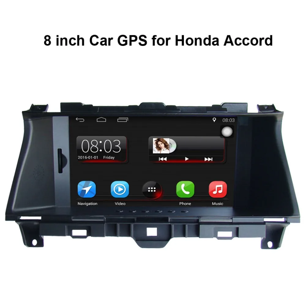 8 inch Android 7.1 Capacitance Touch Screen Car Media Player for Honda Accord (2008-2012) GPS Navigation Bluetooth
8 inch Android 7.1 Capacitance Touch Screen Car Media Player for Honda Accord (2008-2012) GPS Navigation Bluetooth