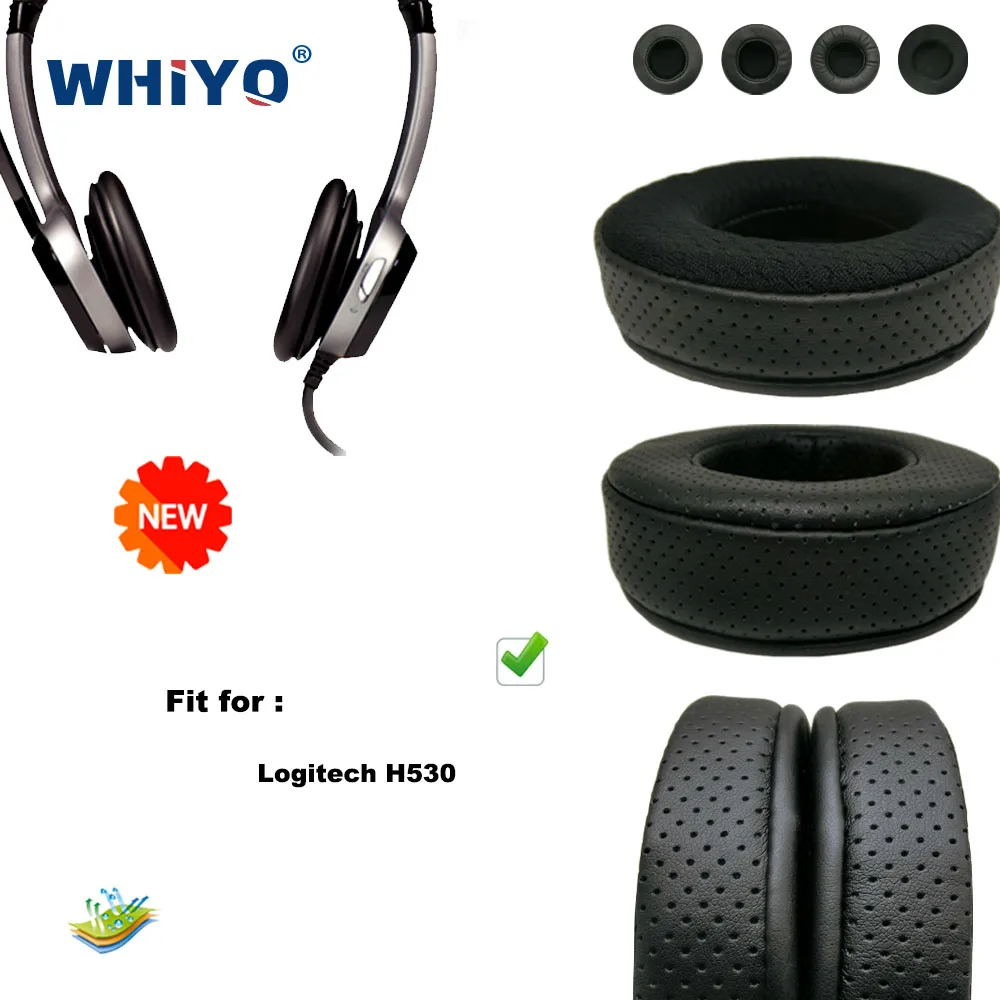 New upgrade Replacement Ear Pads for Logitech H530 Headset Parts Leather Cushion Earmuff Headset Sleeve Cover
New upgrade Replacement Ear Pads for Logitech H530 Headset Parts Leather Cushion Earmuff Headset Sleeve Cover