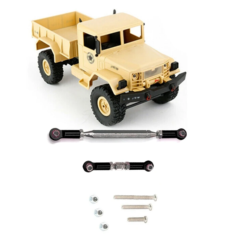 2 Pcs Metal Tie Rod Universal Upgraded Servo Steering Pull Rods & 1 Set Metal Front Bumper for RC Car Parts 
2 Pcs Metal Tie Rod Universal Upgraded Servo Steering Pull Rods & 1 Set Metal Front Bumper for RC Car Parts