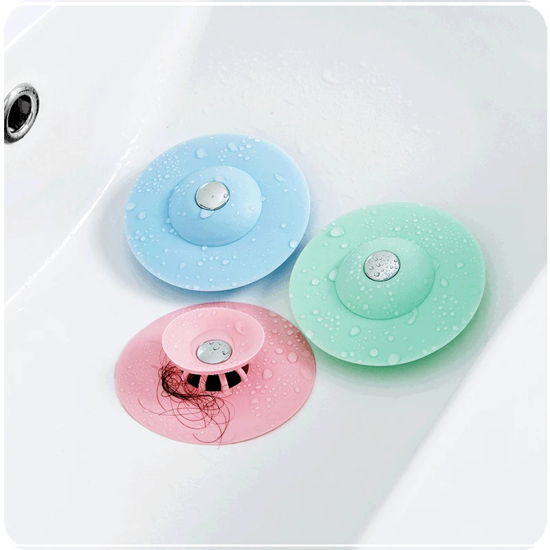 Silicone Hair Stopper Kitchen Sink Filter Press Type Floor Drain Deodorizer Insect-proof Easy Instal For Kitchen Bathroom Tools
Silicone Hair Stopper Kitchen Sink Filter Press Type Floor Drain Deodorizer Insect-proof Easy Instal For Kitchen Bathroom Tools