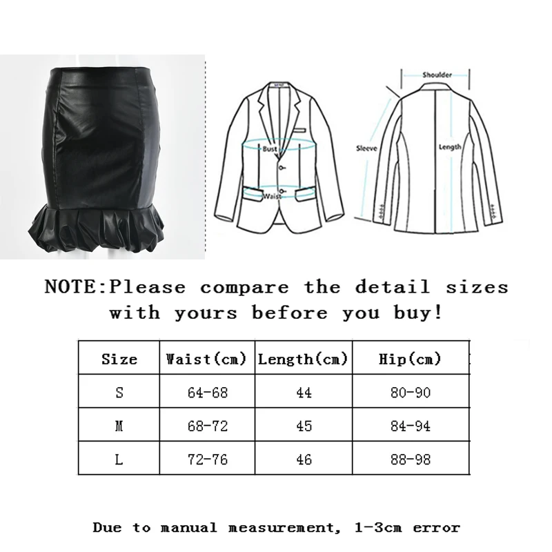 Zoulv Women Fashion Faux Leather Bud Skirts 2021 Autumn Pleated Ladies Sexy Party Short Skirts Vintage Elegant Black PU Skirts
Zoulv Women Fashion Faux Leather Bud Skirts 2021 Autumn Pleated Ladies Sexy Party Short Skirts Vintage Elegant Black PU Skirts