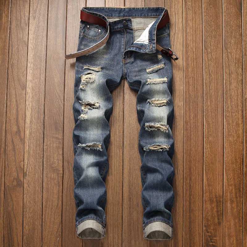 Skinny Jeans men Streetwear Jeans Homme Hip Hop broken hole male Pencil pants Biker Pants Striped pants
Skinny Jeans men Streetwear Jeans Homme Hip Hop broken hole male Pencil pants Biker Pants Striped pants