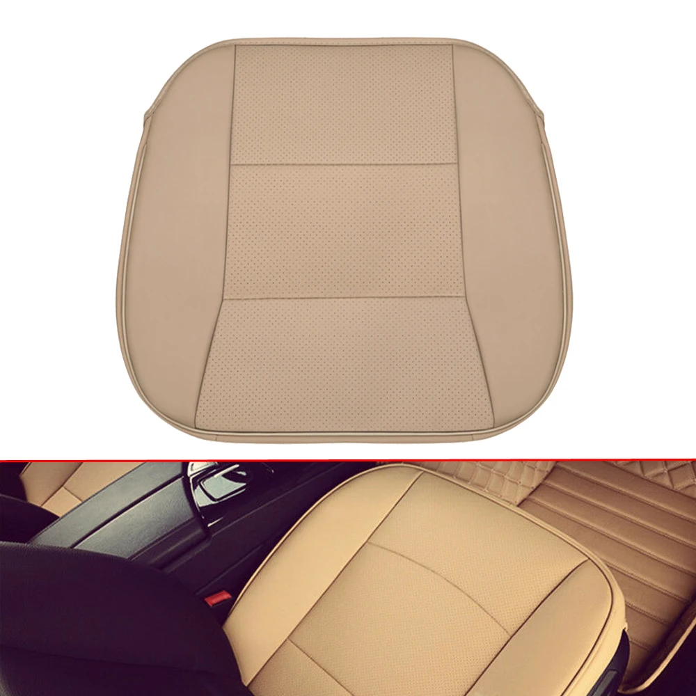 Beige Breathable PU Leather Seat Cover Car Interior Seats Covers Cushion Universal Protector Pad Front Seat Mats Accessories
Beige Breathable PU Leather Seat Cover Car Interior Seats Covers Cushion Universal Protector Pad Front Seat Mats Accessories