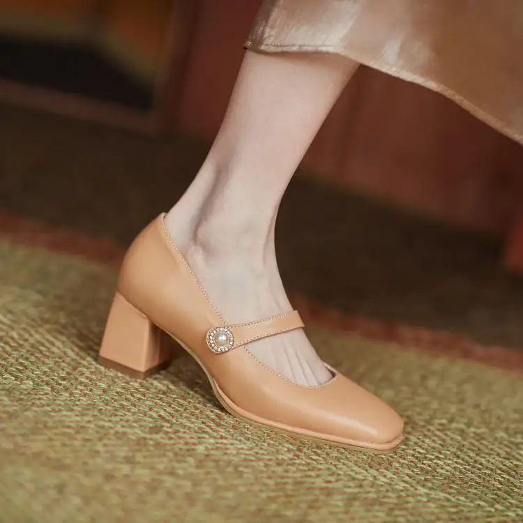Shoes Women Big Size Shallow Slippers Heels Square Toe Luxury Slides Med Soft High Designer Slip-On PU Mary Janes Basic Rubber
Shoes Women Big Size Shallow Slippers Heels Square Toe Luxury Slides Med Soft High Designer Slip-On PU Mary Janes Basic Rubber