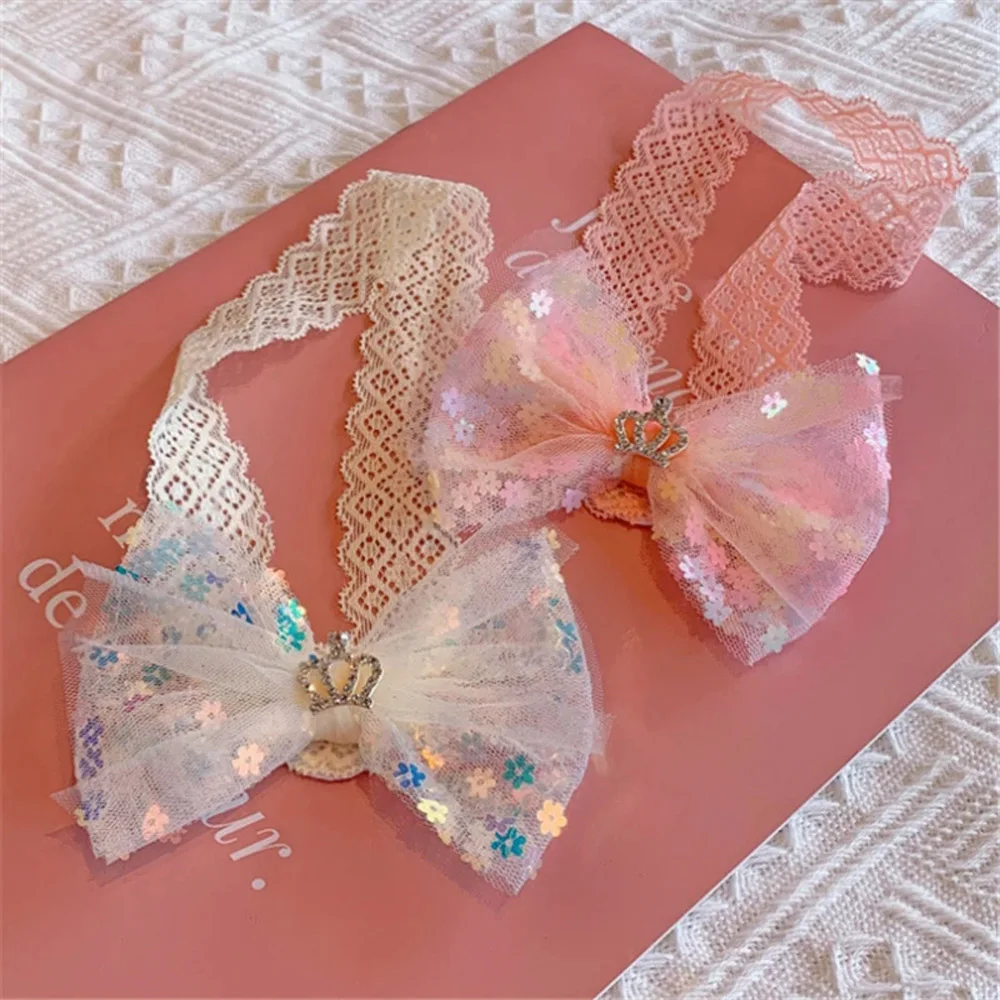 1Pcs Lace Gauze Mesh Girl Headband Crown Bows Flower Newborn Cute Hairband For Kids Turban Children Fashion Hair Accessories
1Pcs Lace Gauze Mesh Girl Headband Crown Bows Flower Newborn Cute Hairband For Kids Turban Children Fashion Hair Accessories