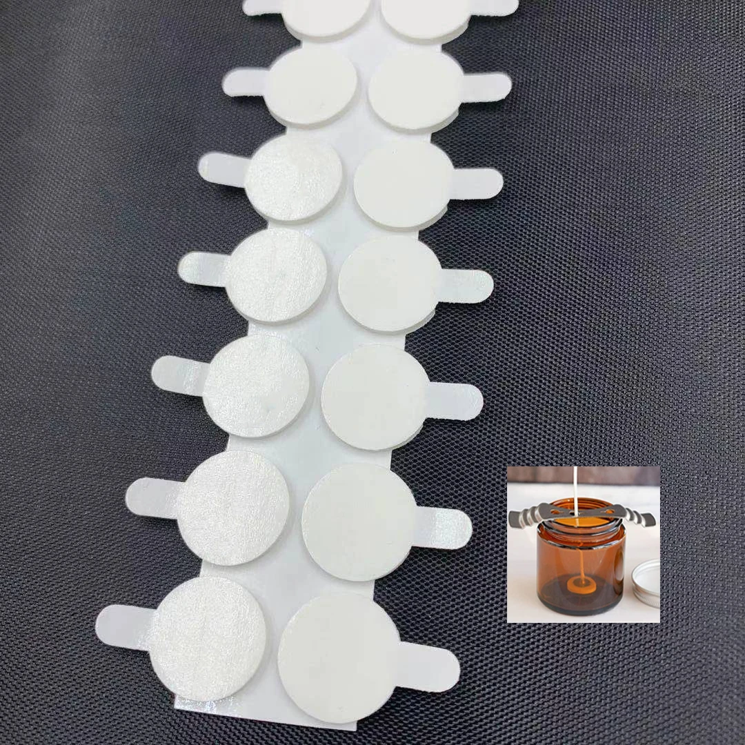 Wick Stickers 260PCS Double-Sided Heat Resistance Stickers 15mm Easy Tear Candle Wick Dot
Wick Stickers 260PCS Double-Sided Heat Resistance Stickers 15mm Easy Tear Candle Wick Dot