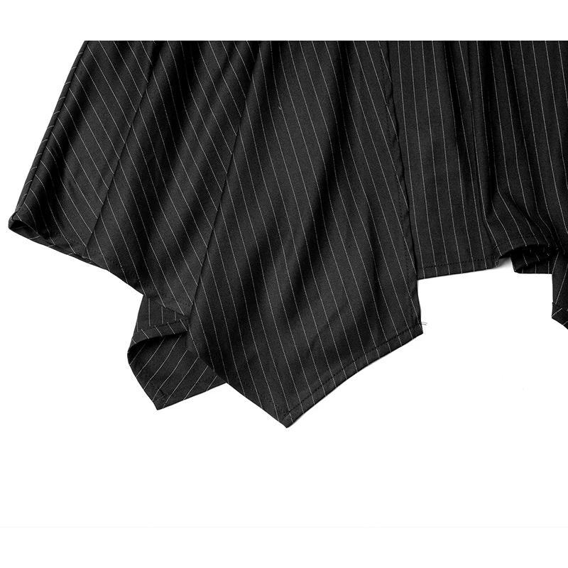 SHENGPALAE Dark Double Split Skirt Women's Spring 2021 New High Waist Elastic Waistband Striped Irregular Suit Skirt Female 5B23
SHENGPALAE Dark Double Split Skirt Women's Spring 2021 New High Waist Elastic Waistband Striped Irregular Suit Skirt Female 5B23